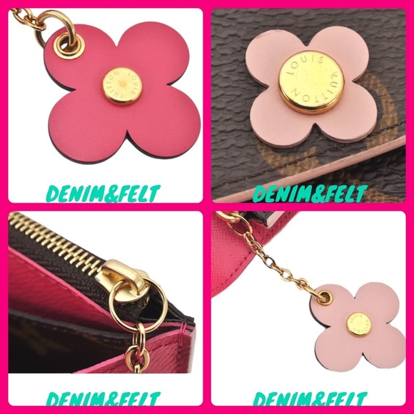 🩷LOUIS VUITTON Fuchsia Monogram Bloom Flower Emilie Long Wallet | PRELOVED EUC! - Picture 8 of 16